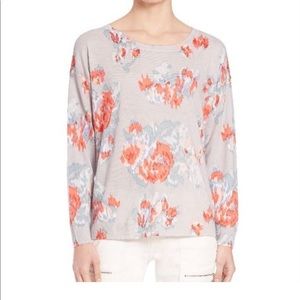 Joie eloisa ikat floral print sweater